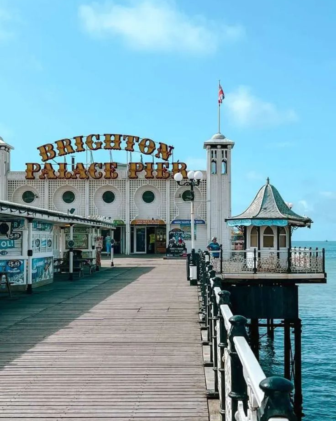 Brighton Pier and Laines